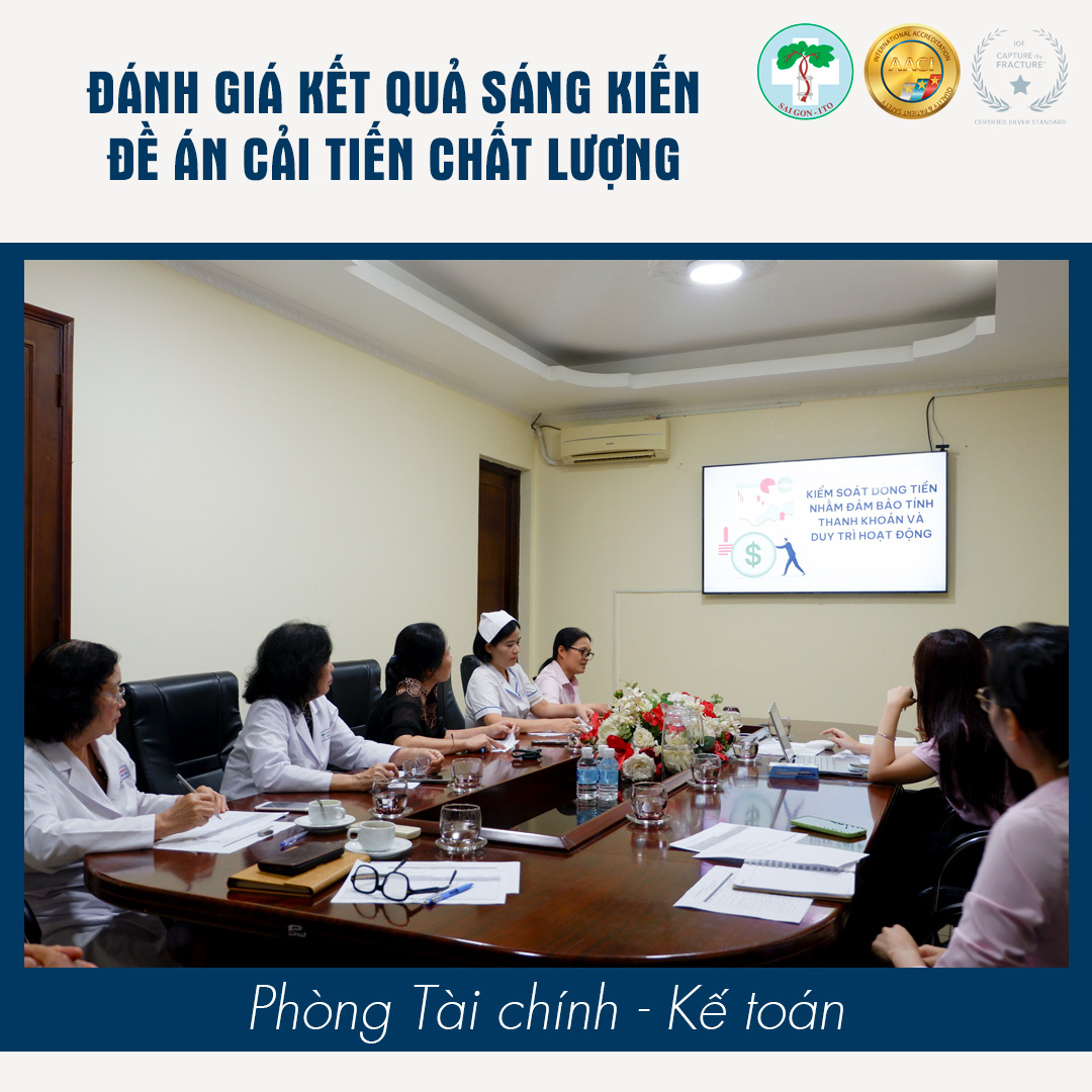 69 ĐỀ ÁN CẢI TIẾN CHẤT LƯỢNG ĐƯỢC ĐÁNH GIÁ – KHẲNG ĐỊNH CAM KẾT CẢI TIẾN LIÊN TỤC TẠI HỆ THỐNG BỆNH VIỆN SAIGON-ITO 43 PHONG TCKT