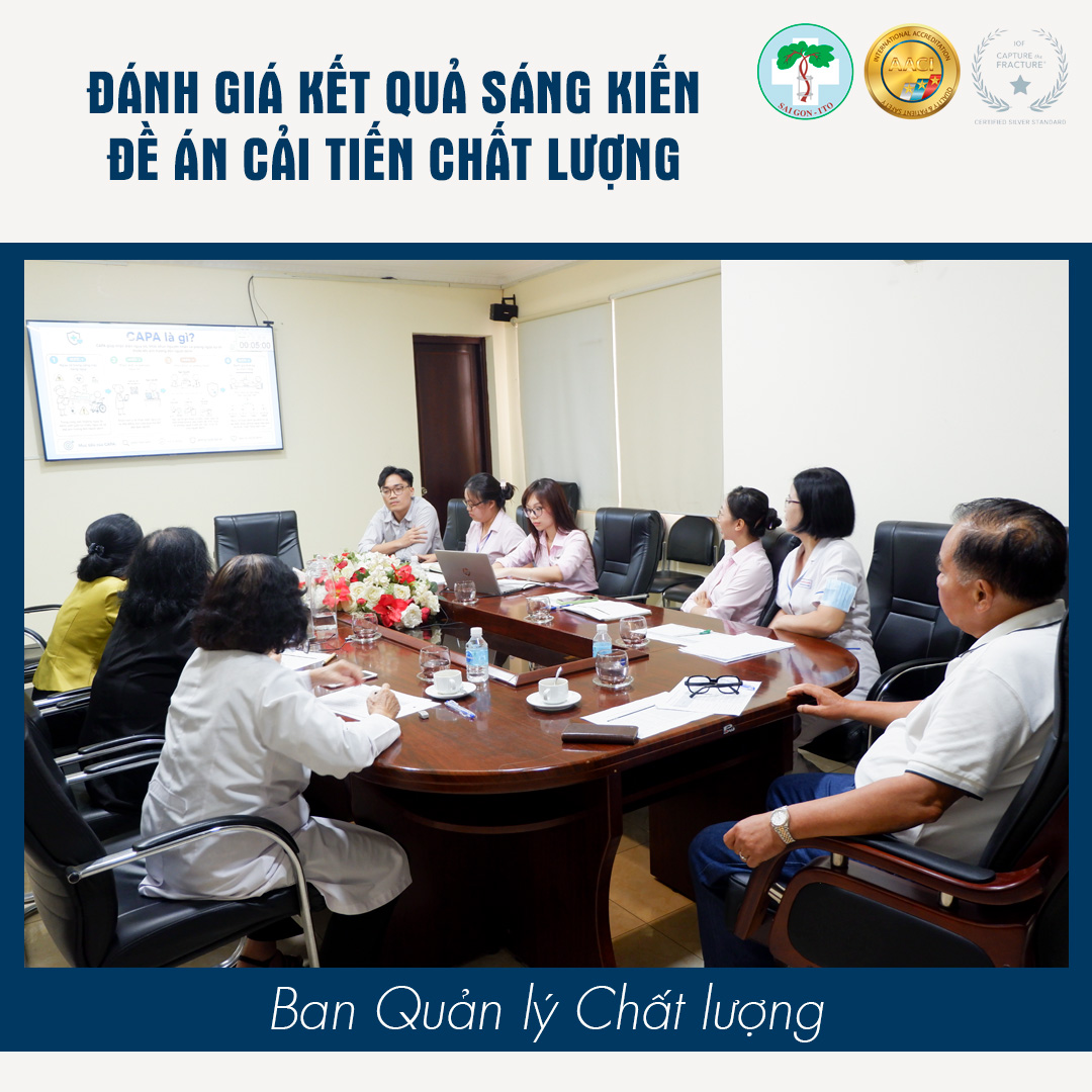 69 ĐỀ ÁN CẢI TIẾN CHẤT LƯỢNG ĐƯỢC ĐÁNH GIÁ – KHẲNG ĐỊNH CAM KẾT CẢI TIẾN LIÊN TỤC TẠI HỆ THỐNG BỆNH VIỆN SAIGON-ITO 47 TO QLCL
