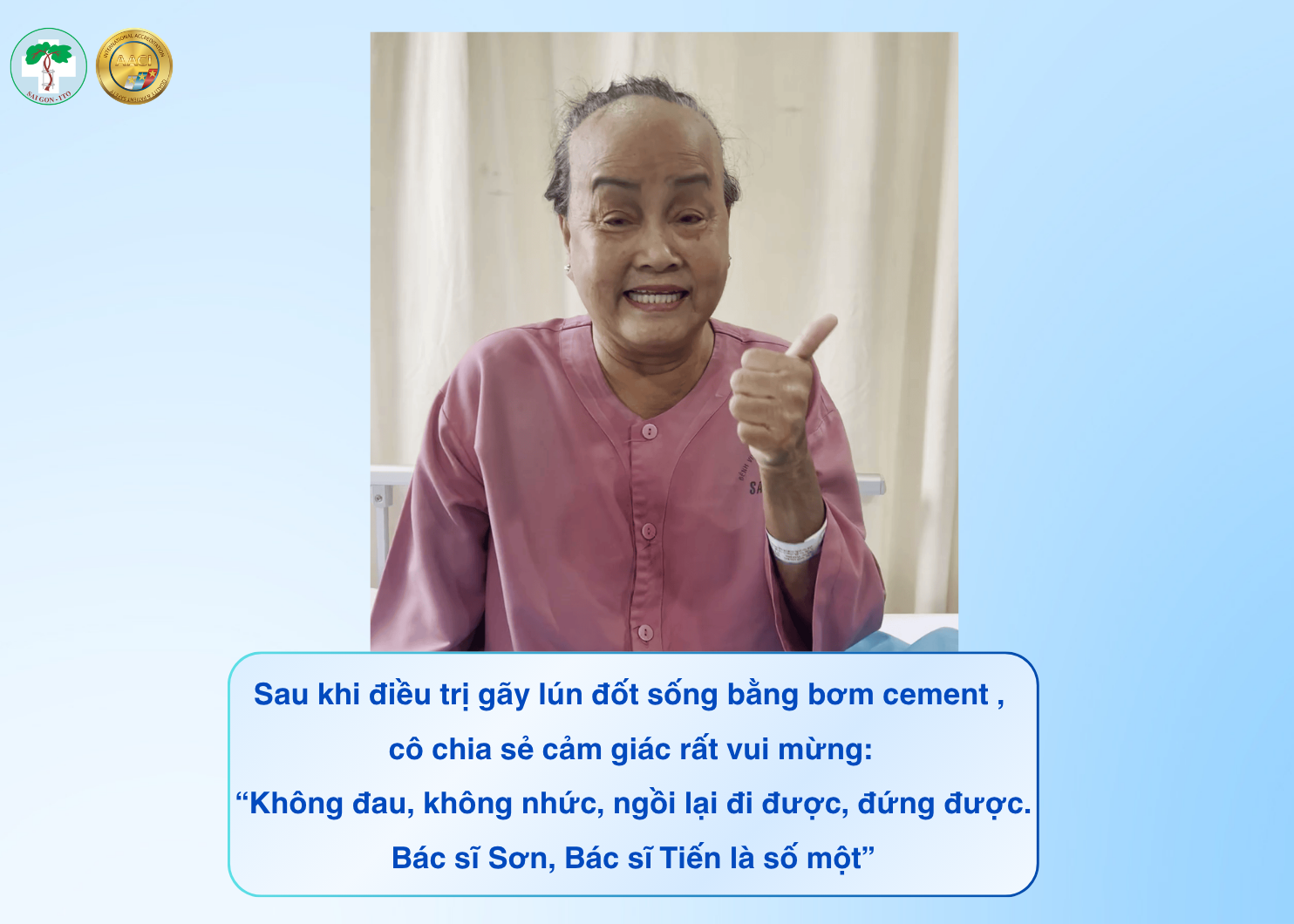 HAI LẦN ĐIỀU TRỊ, HAI LẦN TRAO GỬI NIỀM TIN 2